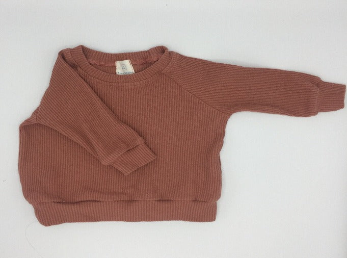 eva sweatshirt | antique pink