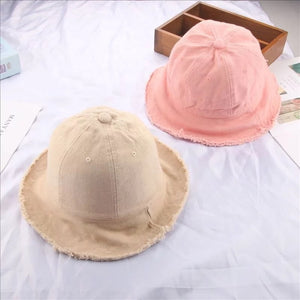 mykonos sun hat |soft pink