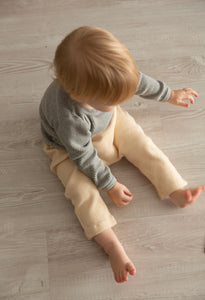 georgios pull on pant | pale yellow